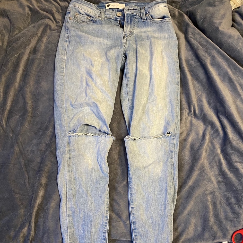 Levi Jeans-Jegging Material
